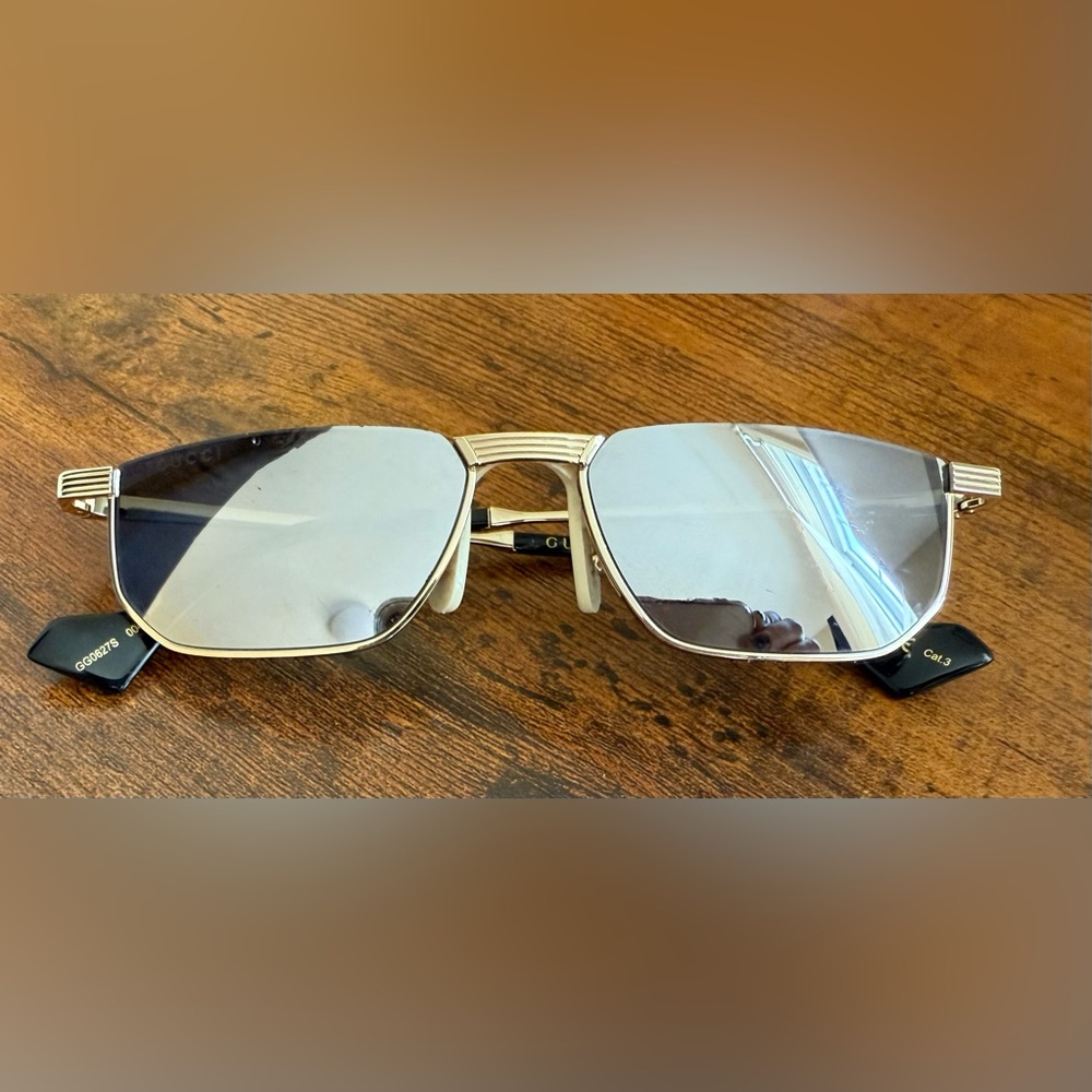 GUCCI 52mm Rectangle Sunglasses